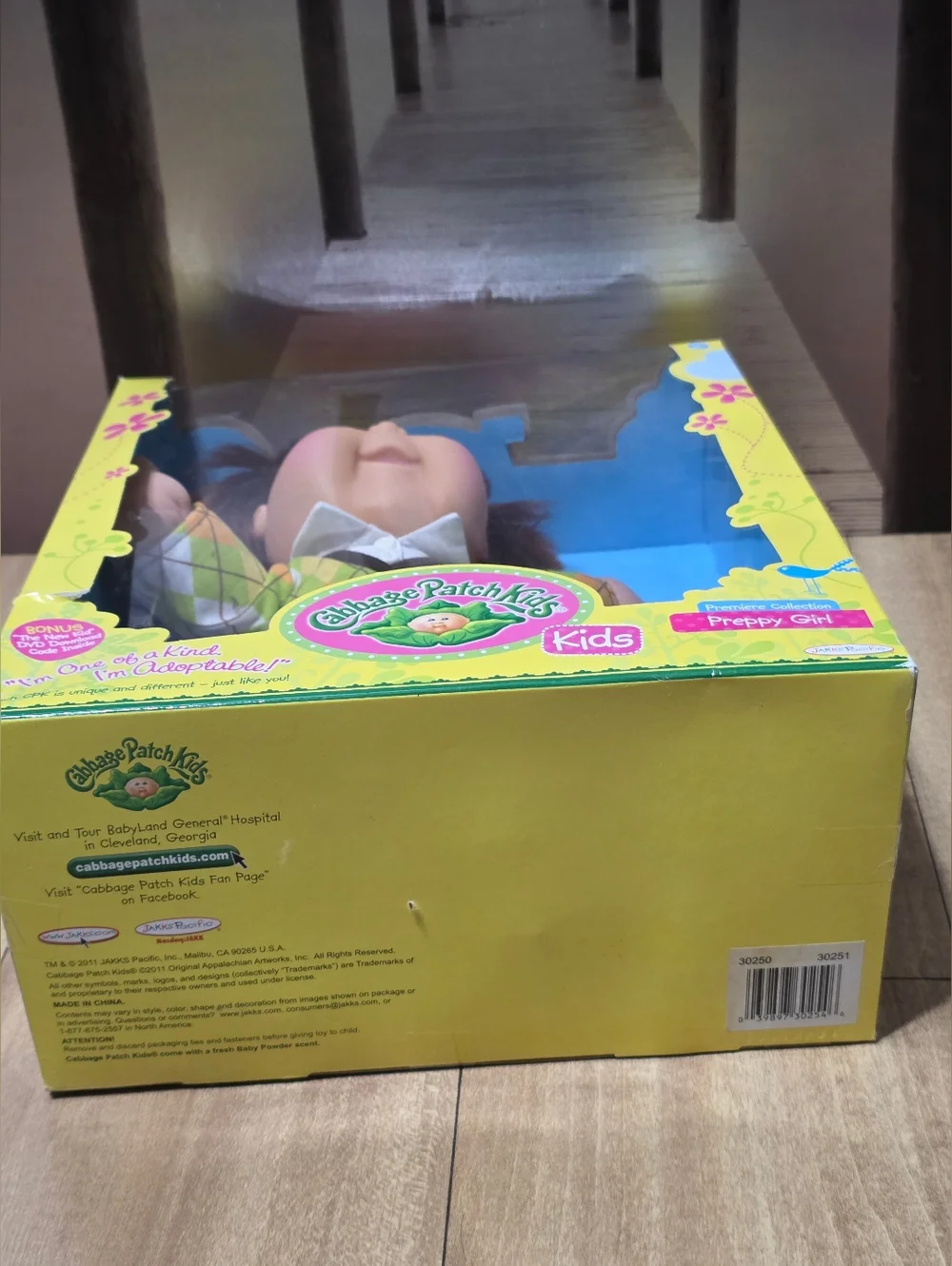 Cabbage Patch Kids Blonde Hair Blue Eyes Premiere Collection Preppy Girl Doll